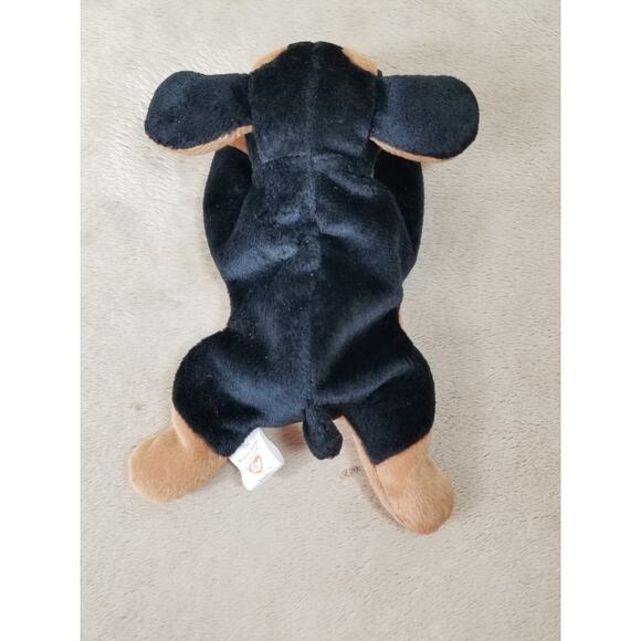 TY Beanie Babies Doby The Doberman 1996 Stuffed Animal Plush Toy 8" Vintage - Picture 8 of 12